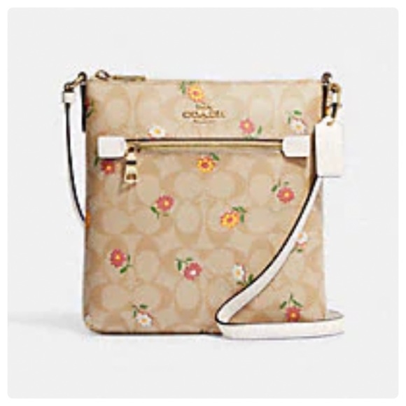 Coach Handbags - ❤️NEW COACH Mini Rowan file bag nostalgic ditzy bag purse 110